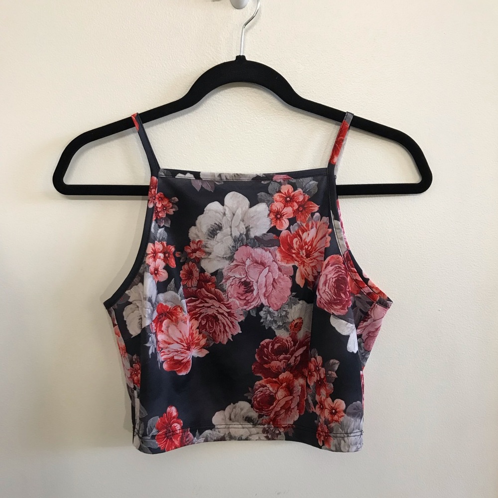 90’s Rose Crop Top